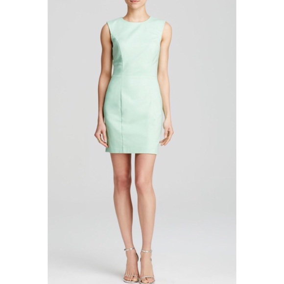 french connection green dress